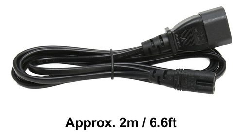Cable De Extensión De Alimentación Iec320 C14 A C7 A Adaptad