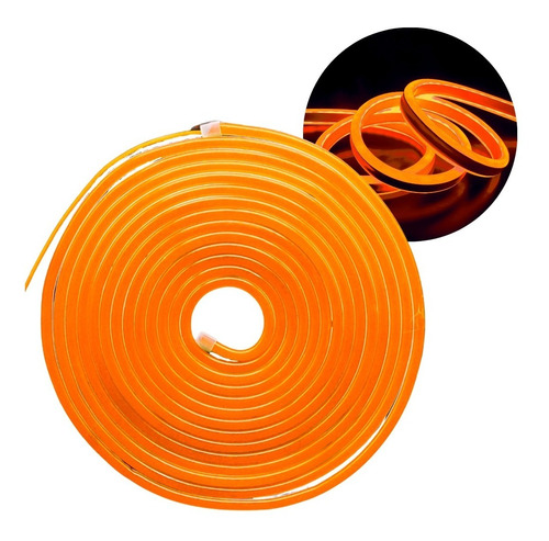 Manguera Tira Neon Led Flexible 5 Mts Diferentes Colores 