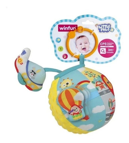 Pelota Soft De Actividades Colgante Para Bebe Winfun