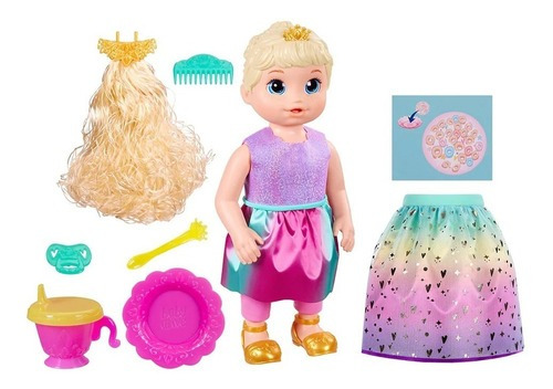 Baby Alive Muñeca Grows Up Crece Princesa Ellie