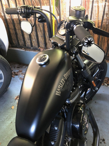 Harley Davidson Iron 883 2017 Negro Denim, Particular