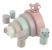 Comprar Wooden Montessori Stacking Toys Sensory Learning Gift Boys