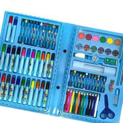 Kit De Materiais Para Criança Pintar E Desenhar Meninos