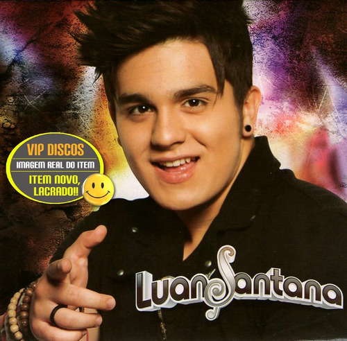 Cd Luan Santana Promocional Capa Exclusiva Original Novo!!