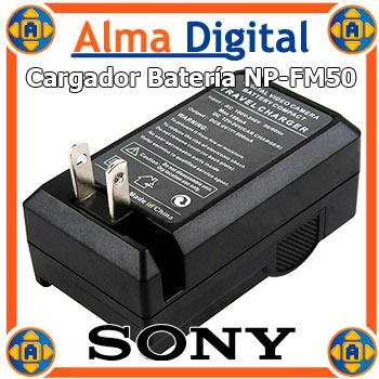 Cargador Bateria Npfm50 M Sony Fm30 50 70 90 55 500 550 570