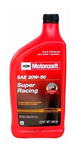 Aceite Mineral 20w50 Motorcraft Tienda Física