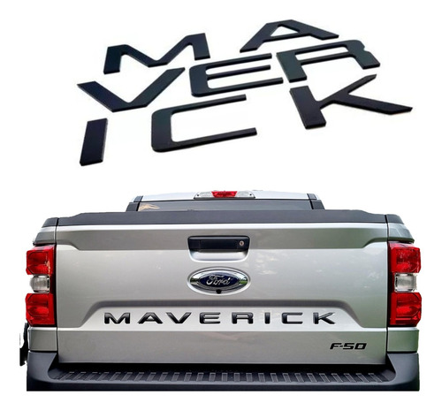 Letras Portón Ford Maverick Impresas 3d