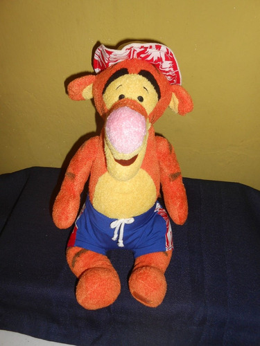 Peluche Tiger Playa Winnie Pooh Disney Store 32 Cms Tigger