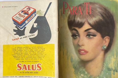 Para Ti Revista, Moda Estilo Mujer, 1961, Nº 2029, Ez5