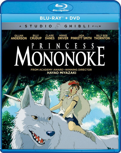 Blu-ray + Dvd Princess Mononoke / Subtitulos Ingles