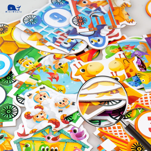 Miniwhale Puzzle Para Niños, Rompecabezas De Piso Para Niños