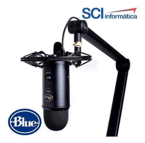 Imagen 5 de 6 de Micrófono Blue Yeticaster Omni Estudio Cardidoide Podcast