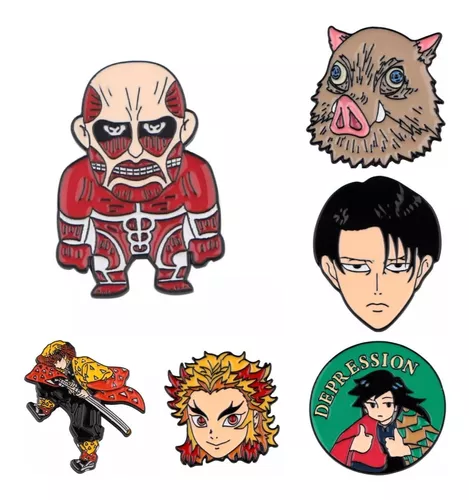 Pin Broches Anime Naruto One Shingeki Kimetsu Boku