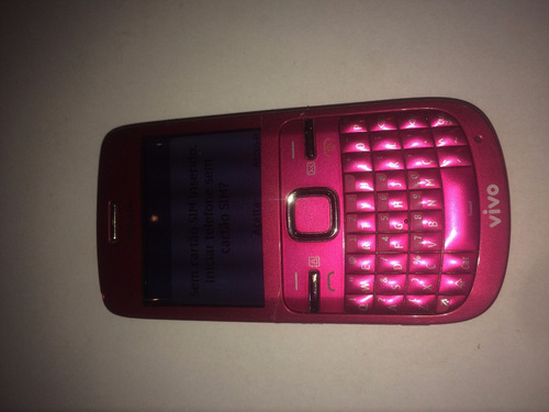 Celular Nokia C3 Rosa