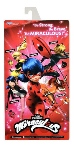 Imagen 4 de 4 de Muñeca Ladybug Miraculous Rena Rouge Fashion Doll Articulada