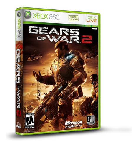 # Gears Of War 2 Xbox 360 Midia Fisica Original Microsoft Nf (Recondicionado)