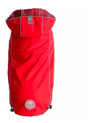 Impermeable Reversible Rojo Para Perro Gfpet - S