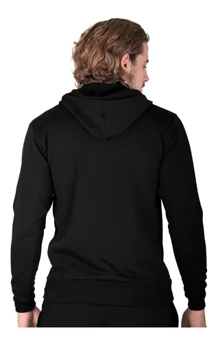 Sudadera Everlast Hombre Negro Algodón Poliéster