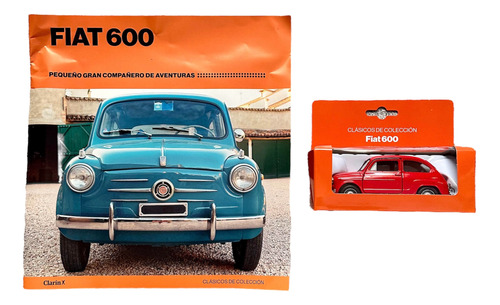 Clasicos De Colección Clarin N° 2 Fiat 600