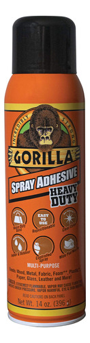 Adhesivo En Aerosol Gorilla Resistente, Multiusos Y Reposici