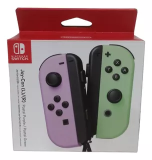 Joy Con Pastel Purple L / Pastel Green R | Nintendo Switch