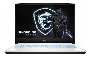 Laptop Msi Sword Gaming Core I5-12450h 512gb Ssd 8gb Ddr4 Color Blanco / Gris