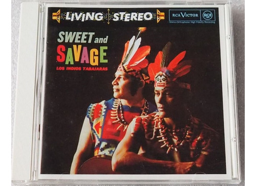 Living Stereo Los Indios Tabajaras Sweet And Savage Cd 199 