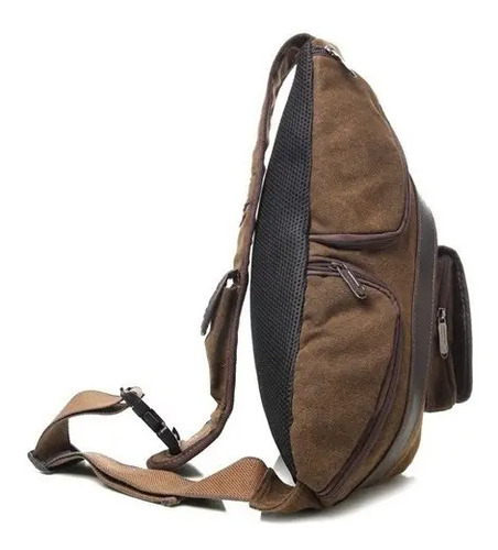 Morral De Pecho En Lona Canvas | Cuotas sin interés