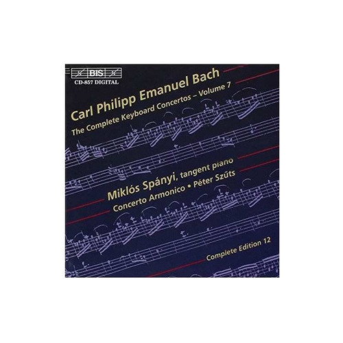 Bach C.p.e./spanyi/spany/szuts Complete Keyboard Concertos 7