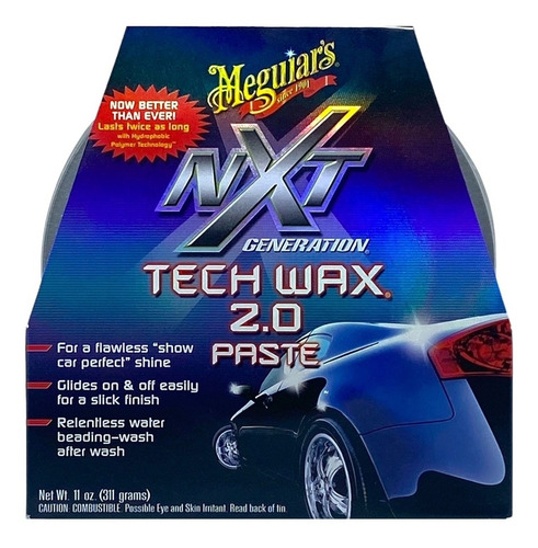 Imagem 4 de 7 de Meguiars Cera Nxt Generation Tech Wax Pasta 2.0 311g
