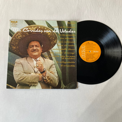 José Alfredo Jiménez / Mis Corridos Son De Ustedes Lp 1975 Estándar (Usado)