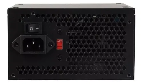 Fortrek Crusader Fonte 500w Atx Pc Cooler 12cm Cor Preto Silenciosa