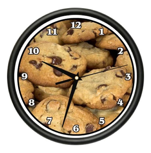 Galletas Con Chispas De Chocolate Reloj De Pared Panaderia