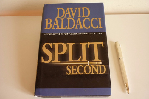 David Baldacci Split Second Tapas Duras / Hard Cover