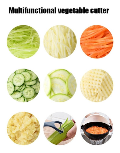 Herramientas De Cocina Cortador De Verduras Multifunción Par