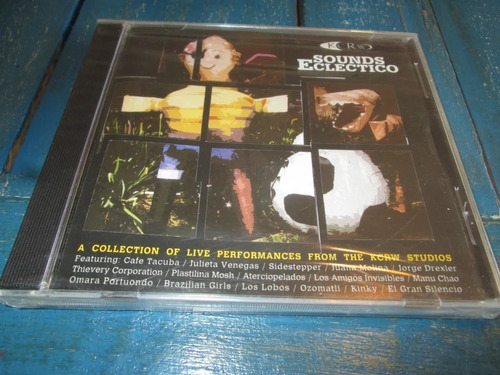 Cd Kcrw Sounds Eclectico Manu Chao Juana Molina Nuevo L57