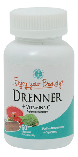 Drenner + Vitamina C 400 Mg X 60 Sabor Sin Sabor