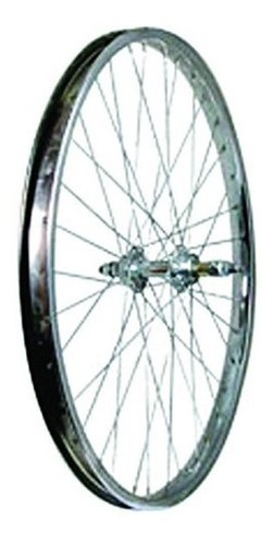 Rueda De Acero De 24 Fwheel 5-7sp Cromo Atornillado 3/8  