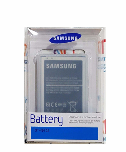 Batería Original Samsung Para S4 Mini I9192 - 3 Pines