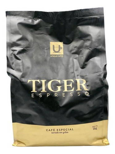 Grãos Cafe Torrado Tiger Unique Especial 1kg