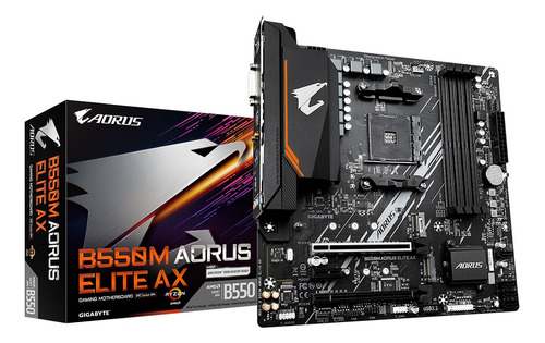 Motherboard Gigabyte B550m Aorus Elite Ax Am4 Micro Atx