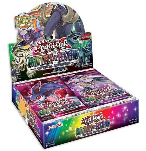 Yugioh! Battle Of Legend Crystal Revenge Booster Box