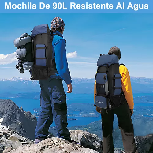 Mochila de Senderismo de 70 L, Mochila Ligera Impermeable, Mochila de  Montaña Con Múltiples Bolsillos Mochila Trekking Para Hombre Mujer  Senderismo Acampada Montañismo Escalada Ciclismo al Aire Libre :  : Deportes y