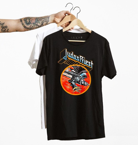 Remera Judas Priest 100% Algodón Icaro Remeras 