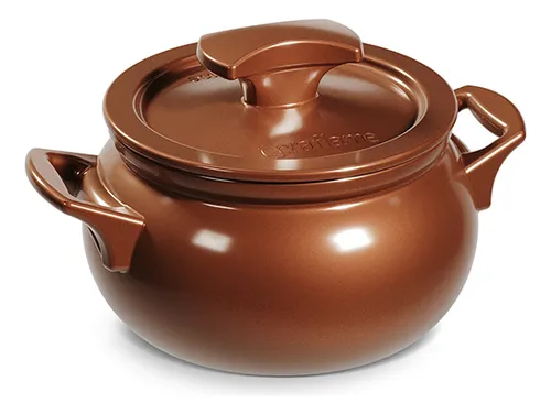 Panela De Cerâmica New Premiere+ Baixa 14cm 1250ml Cobre