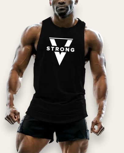 Musculosa Hombre Negra