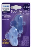 Comprar Chupeta Dupla Soothie Meninos 4 A 6 Meses Philips Avent
