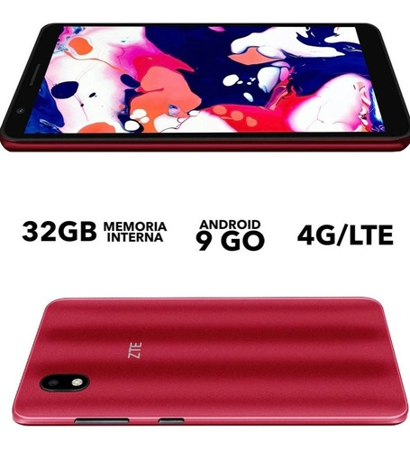 Imagen 6 de 8 de ZTE Blade A3 2020 32 GB rojo 1 GB RAM