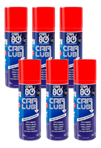 Desengripante Automotivo Carlub Spray Super Forte Caixa 6 Un