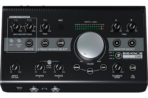 Mackie Big Knob Studio 3x2 Studio Monitor Controller 